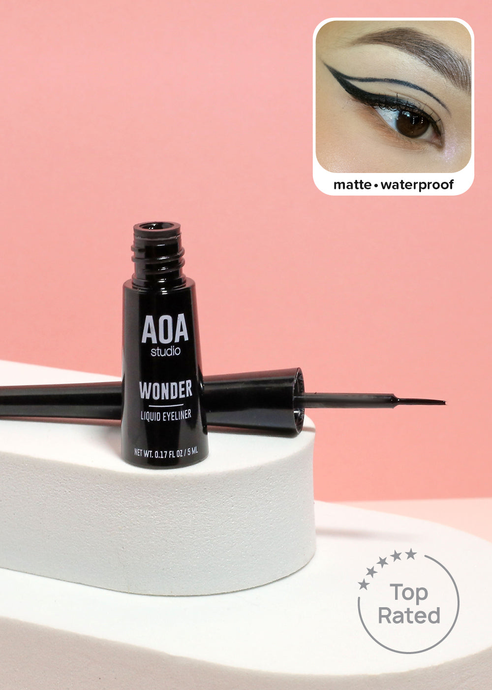 AOA Wonder Liquid Liner - Black