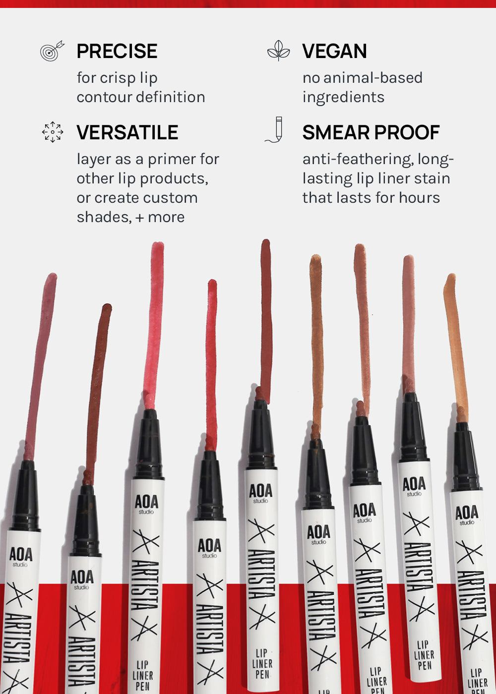 AOA Artista Liquid Lip Liner