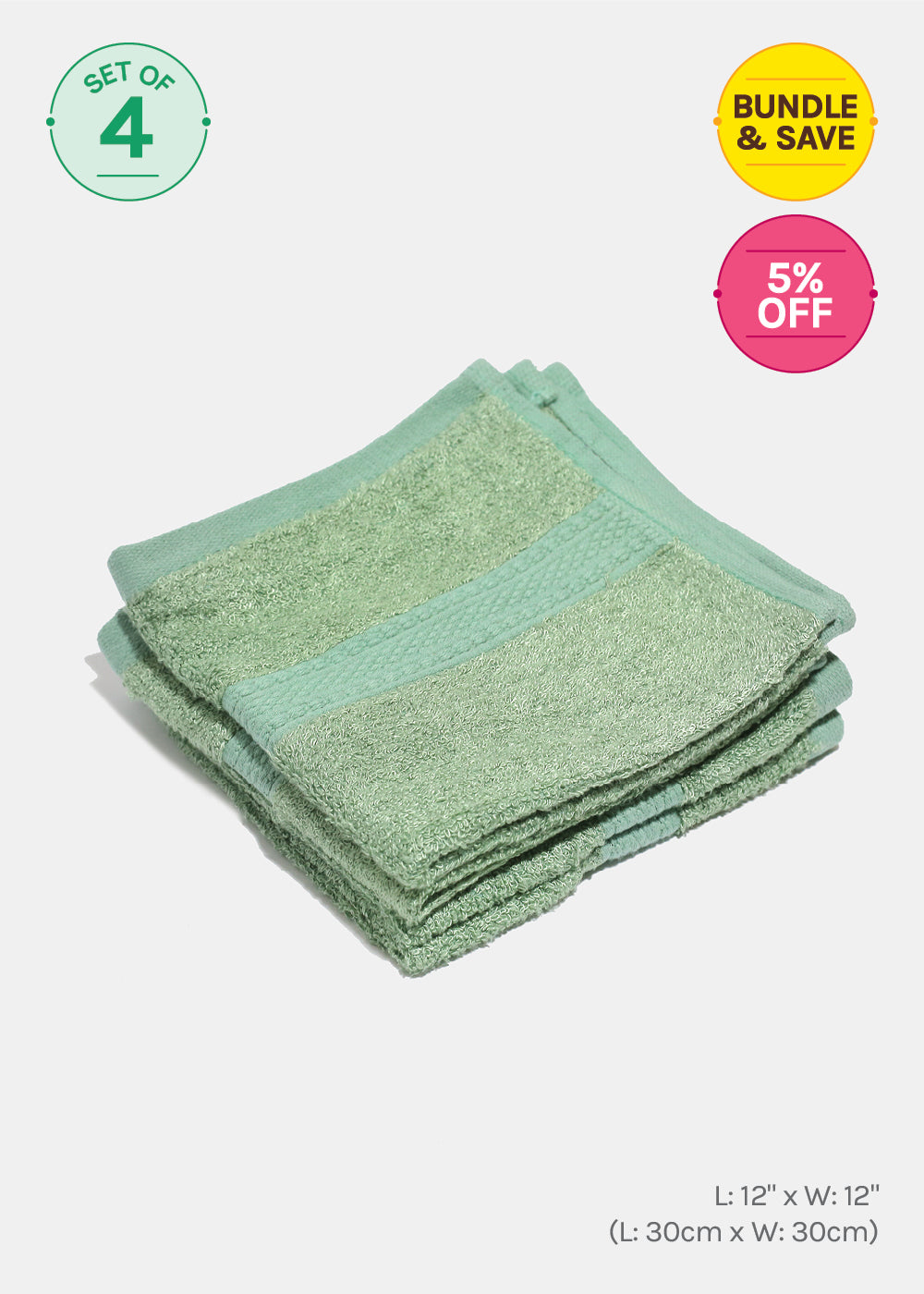 Reuse 100% Bamboo Cotton Washcloth