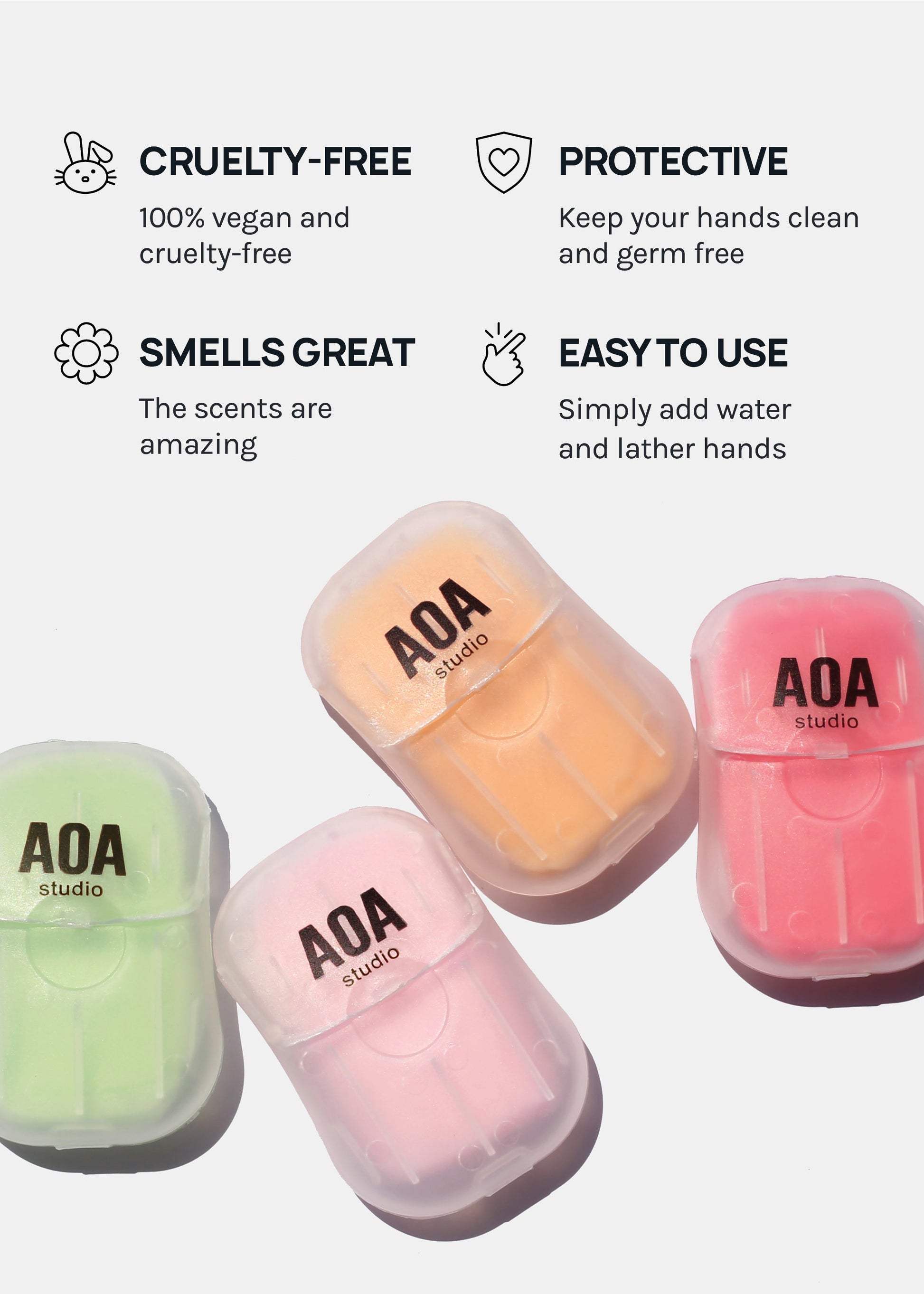 AOA Hand Soap Sheets - Apple