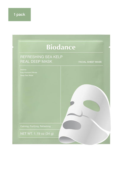 Biodance Refreshing Sea Kelp Real Deep Mask