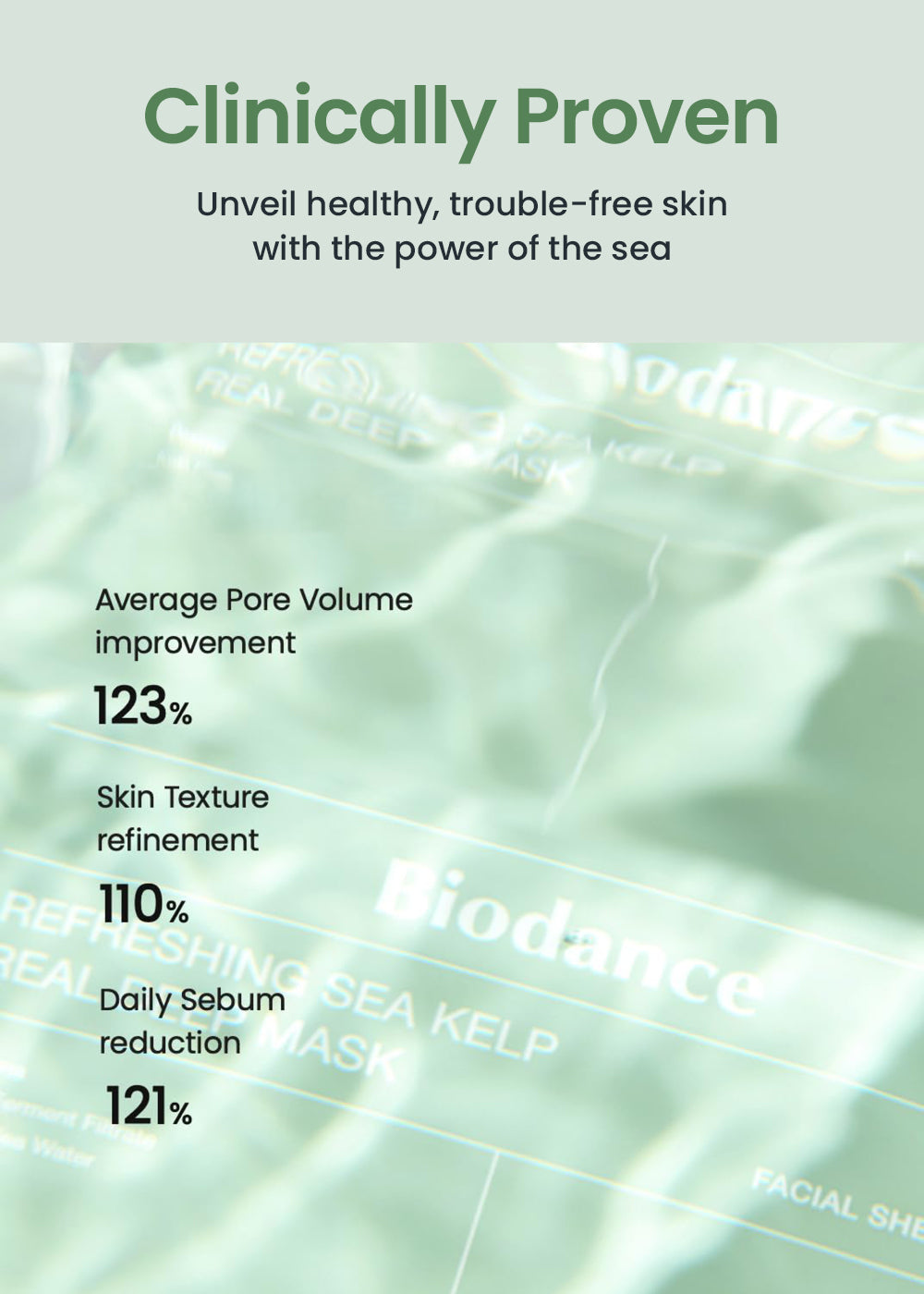 Biodance Refreshing Sea Kelp Real Deep Mask