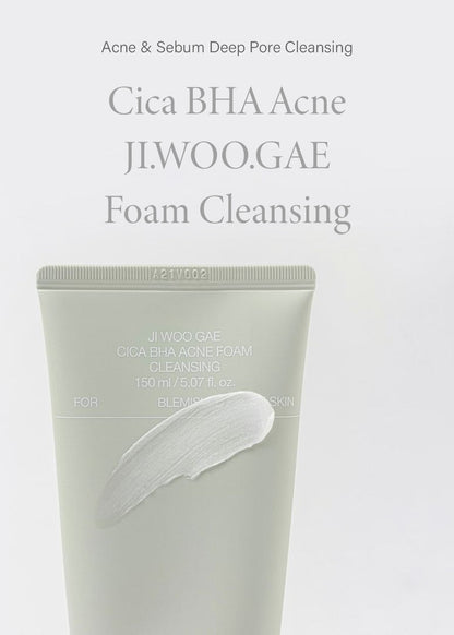 celimax Ji Woo Gae Cica BHA Acne Foam Cleansing 150ml