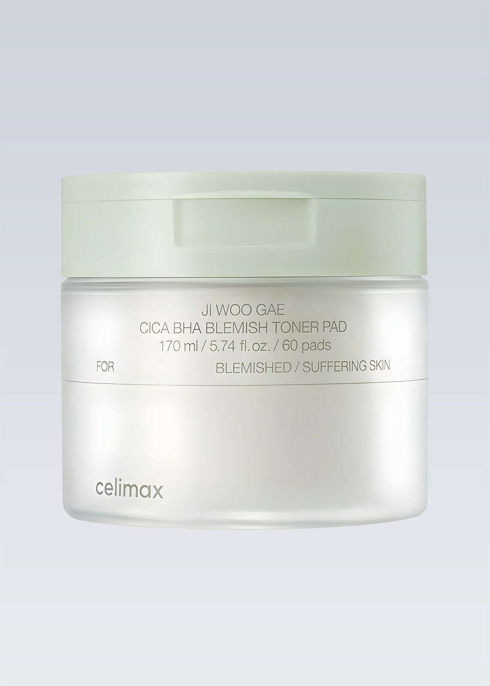 celimax Ji Woo Gae Cica BHA Blemish Toner Pad (60 Pads)