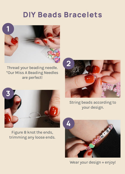 DIY Jewelry Making- Miss A Clear Elastic String