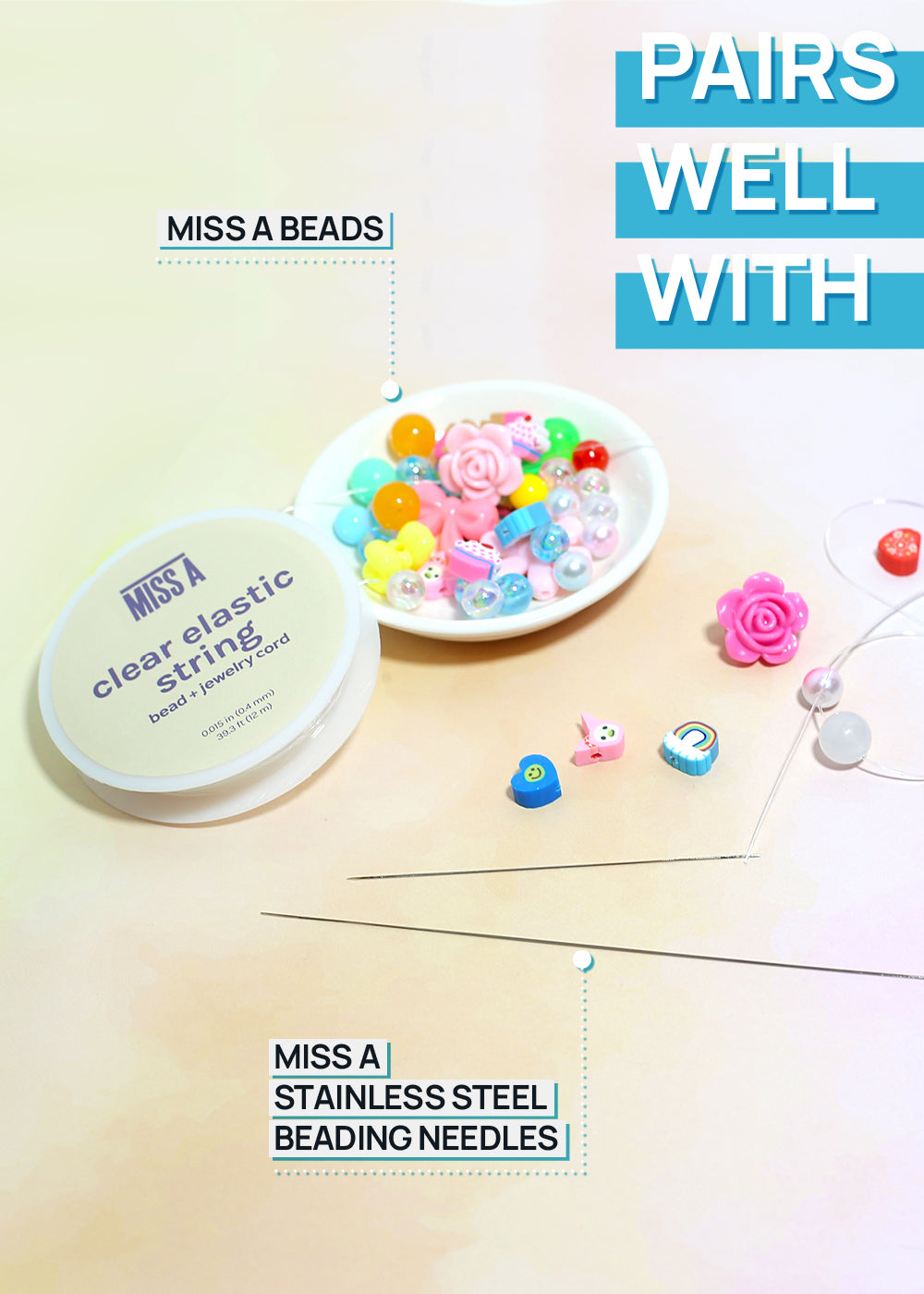 DIY Jewelry Making- Miss A Clear Elastic String