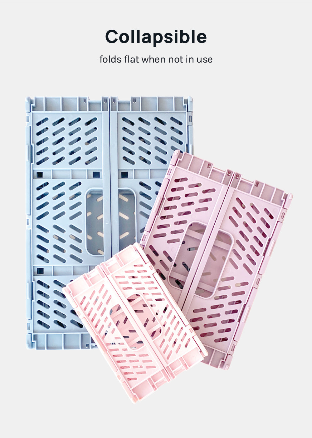 Collapsible Folding Crates- Small