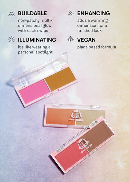 AOA Hello Define Duo Blush + Contour