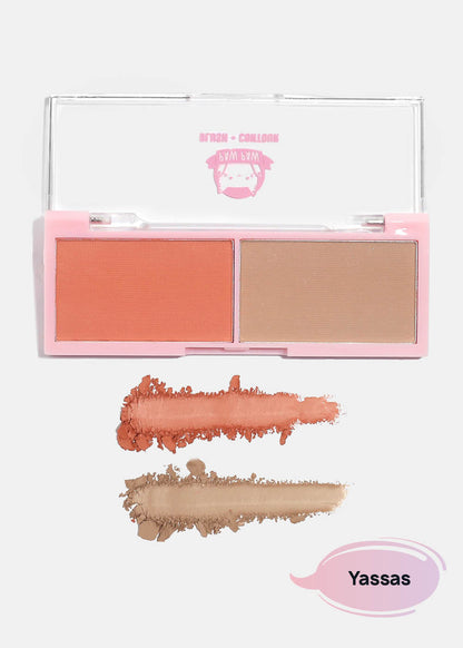AOA Hello Define Duo Blush + Contour