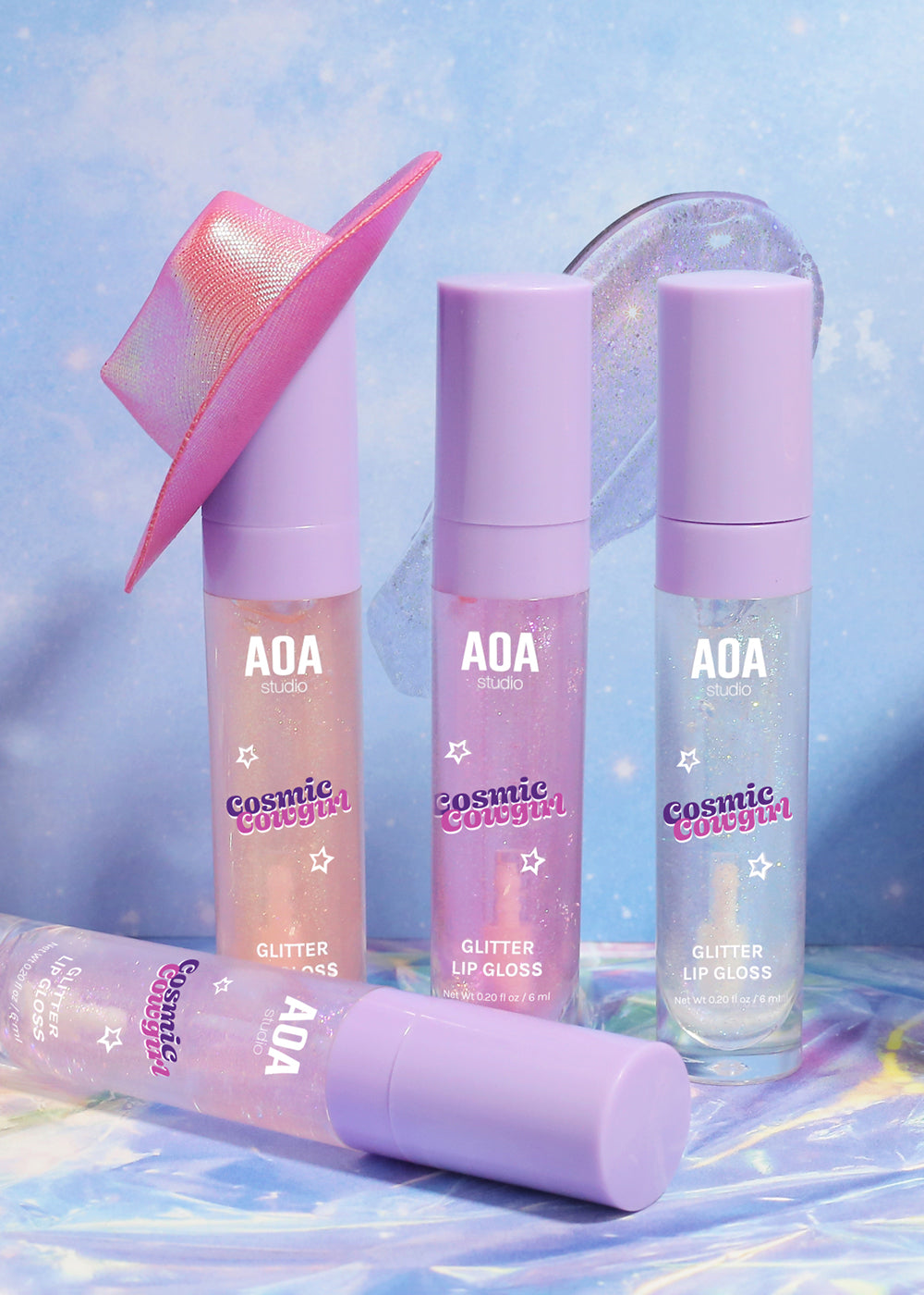 AOA Cosmic Cowgirl Glitter Lip Gloss