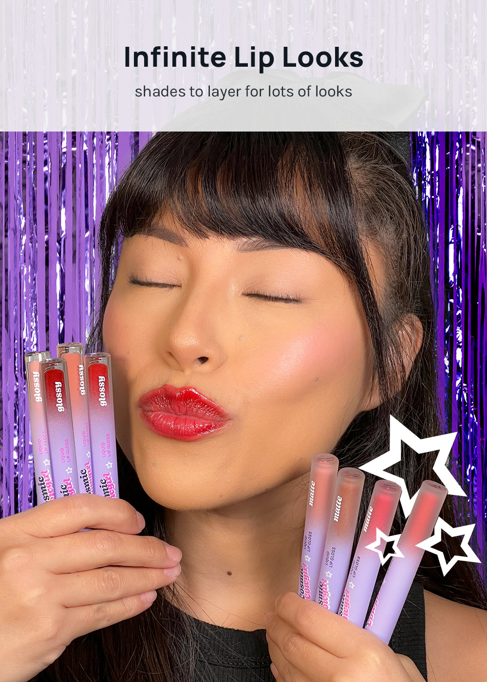 AOA Cosmic Cowgirl Lip Gloss - Matte + Glossy