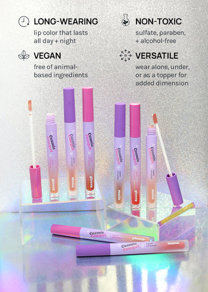 AOA Cosmic Cowgirl Lip Gloss - Matte + Glossy