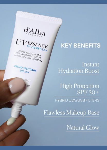 d’Alba Waterfull Essence Sun Cream 50ml