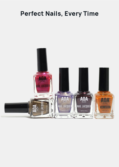AOA Studio Nail Polish - Dark Shimmers