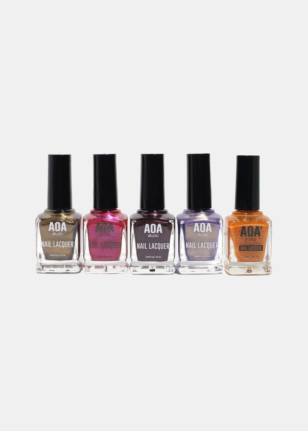 AOA Studio Nail Polish - Dark Shimmers