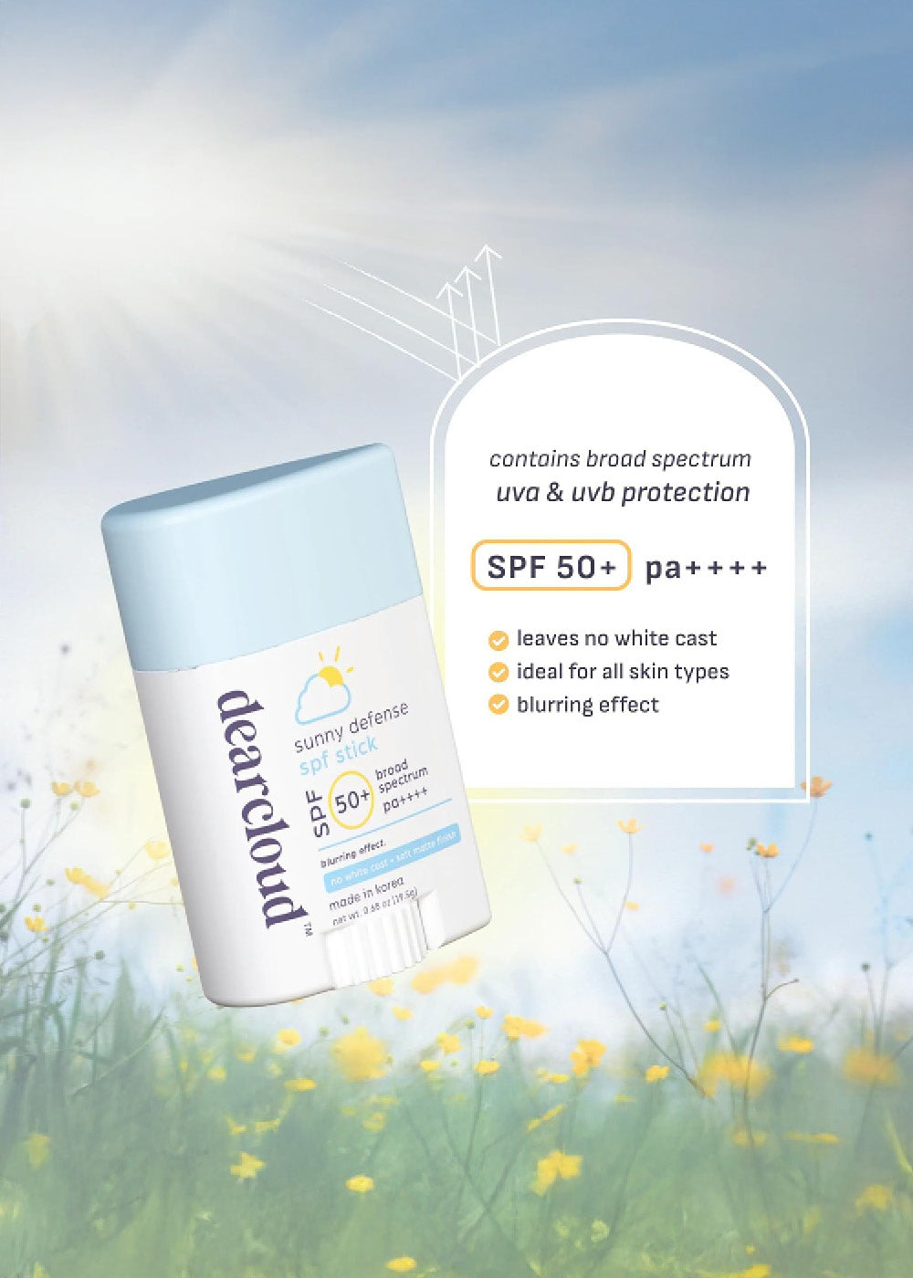 dearcloud Sunny Defense SPF Sun Stick 19.5g