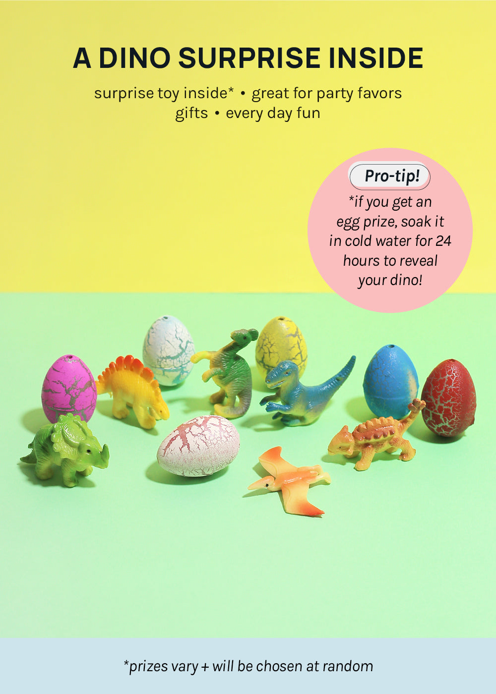AOA Dino Egg Bath Bomb - Strawberry