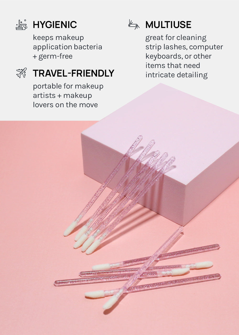 AOA Disposable Lip Applicator Wands (20 pc)