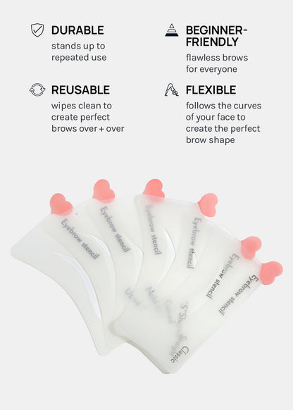 AOA Eyebrow Templates
