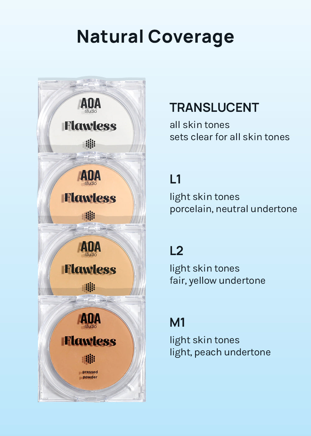 AOA Flawless Pressed Powder