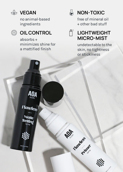 AOA Flawless Primer & Matte Setting Spray