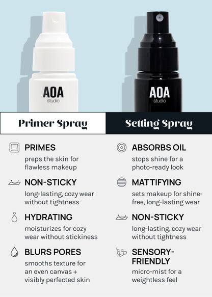 AOA Flawless Primer & Matte Setting Spray