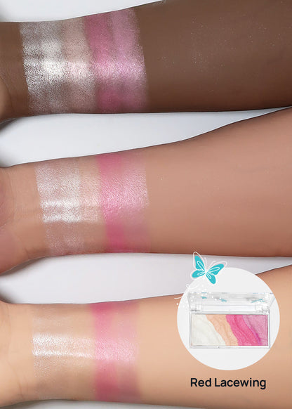AOA Fly with Me Baked Eyeshadow • Blush Highlighter