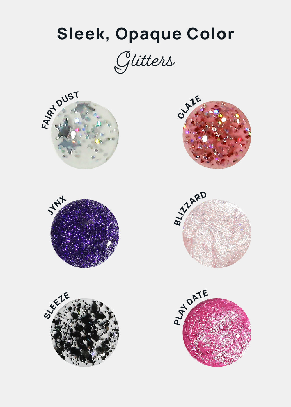 AOA Studio Nail Polish - Glitters