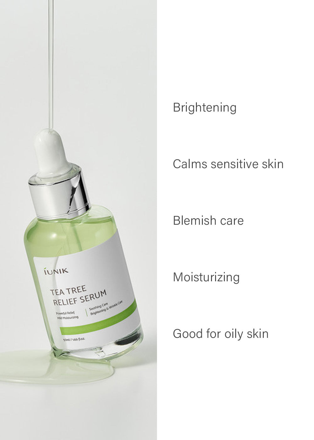 iUNIK Tea Tree Relief Serum 50ml
