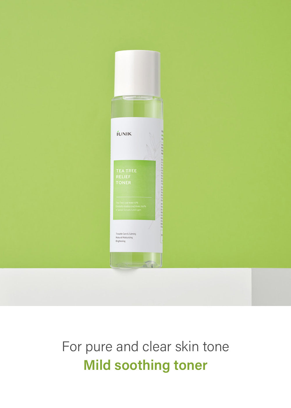iUNIK Tea Tree Relief Toner 200ml