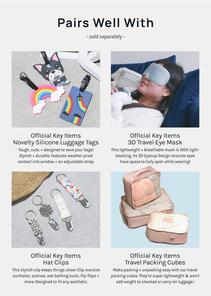 Official Key Items Inflatable Travel Pillow
