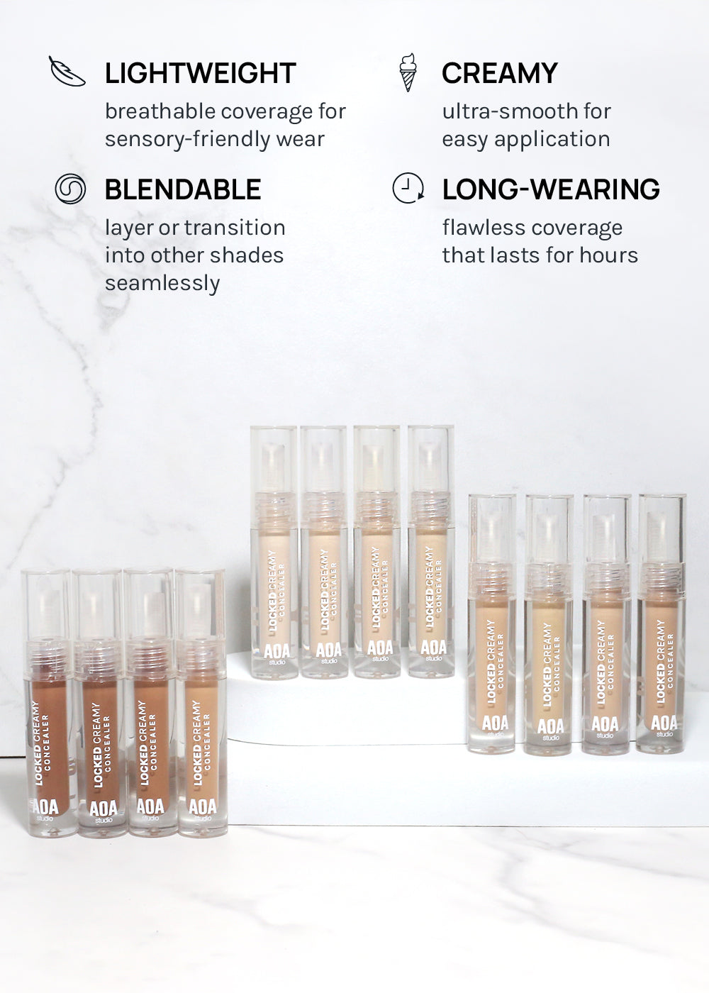 AOA Locked Creamy Concealer