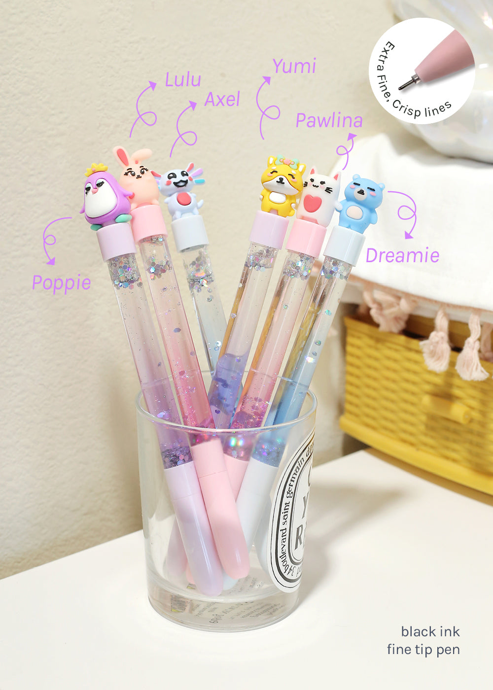 Miss A Friends Fine Tip Pens