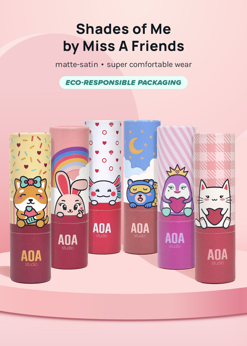 AOA x Miss A Friends Shades of Me Lipstick