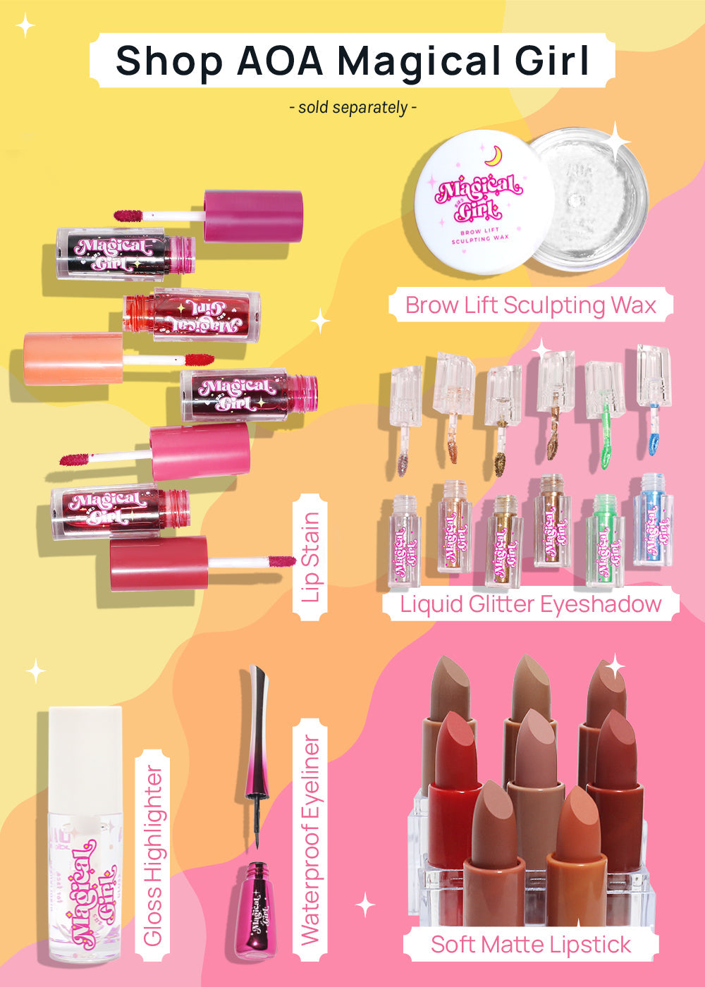 AOA Magical Girl Iridescent Lip Gloss