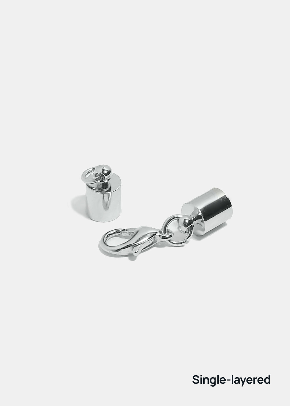 Miss A Necklace Clasp - Silver
