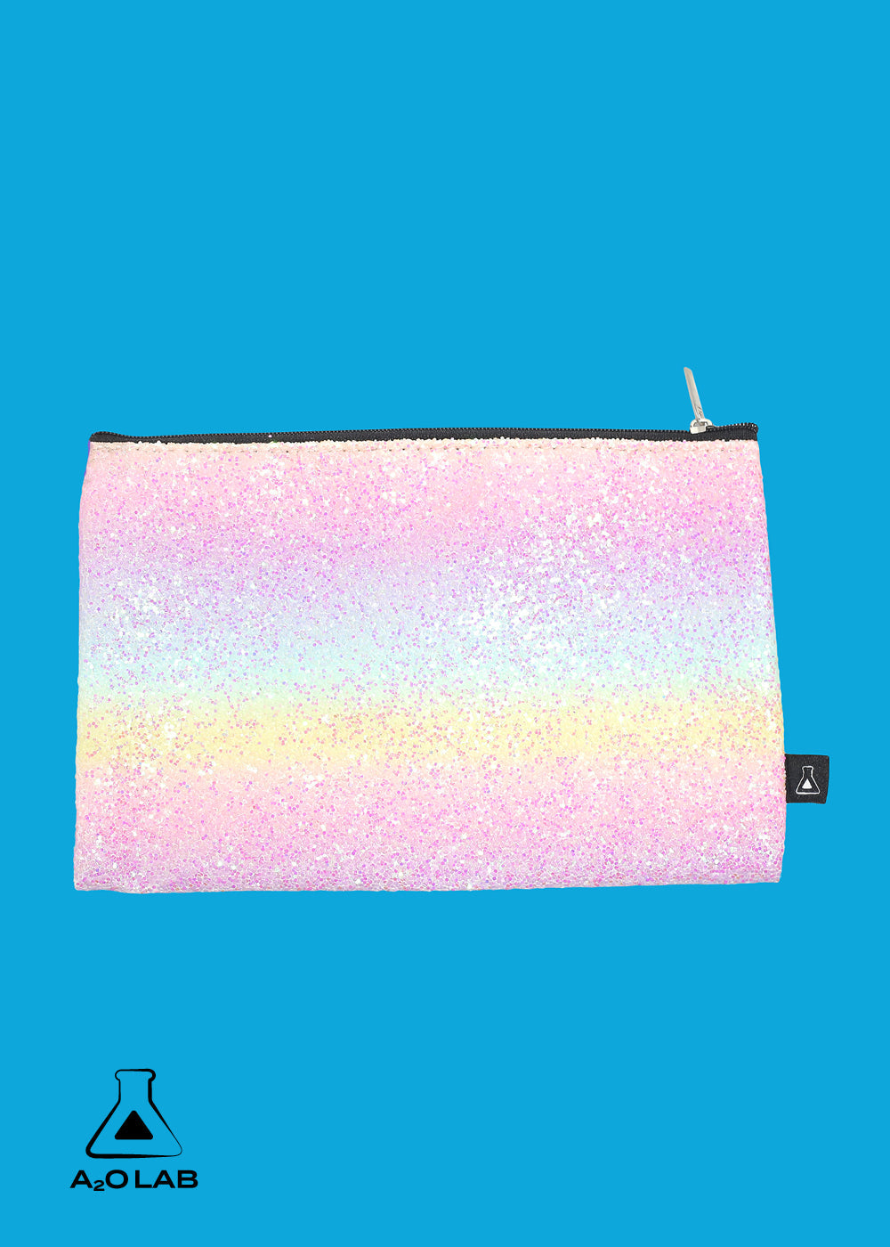 a2o Lab Makeup Pouch - Pink Glitter