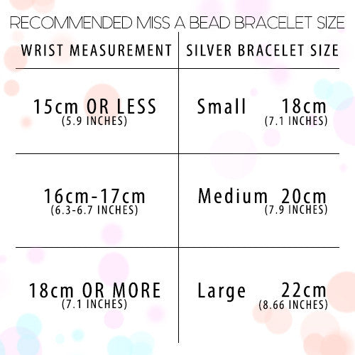 Miss A Bead Charm Foundation Bangle - Medium