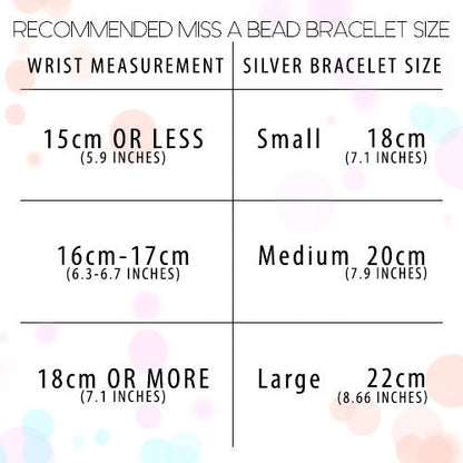 Miss A Bead Charm Foundation Bangle - Medium