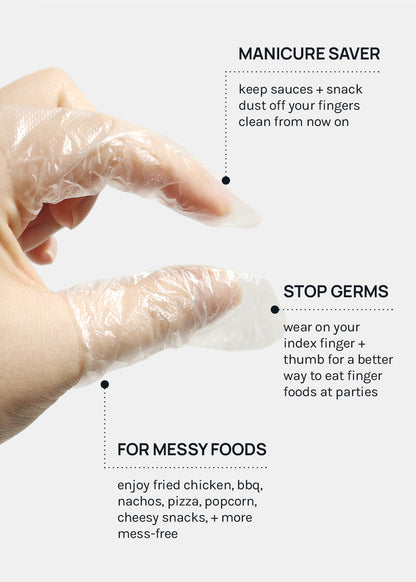 Official Key Items Messy Food Finger Covers