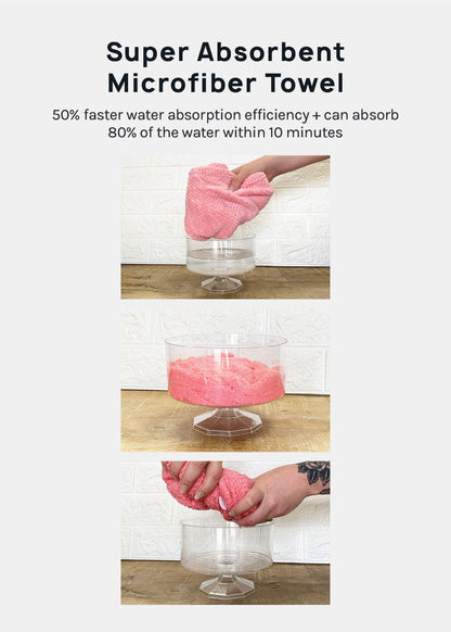 A+ Microfiber Hair Turban Towel