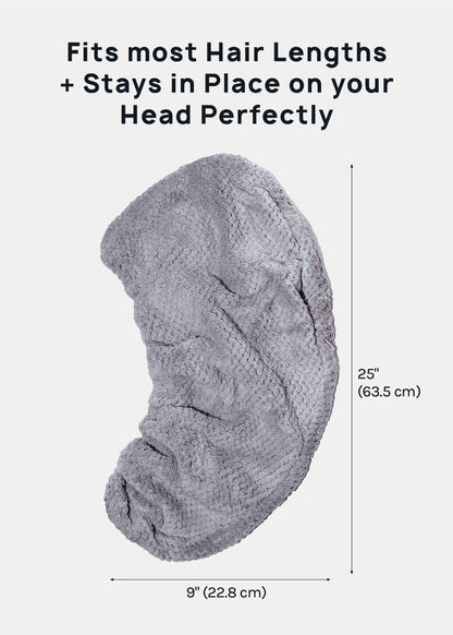 A+ Microfiber Hair Turban Towel