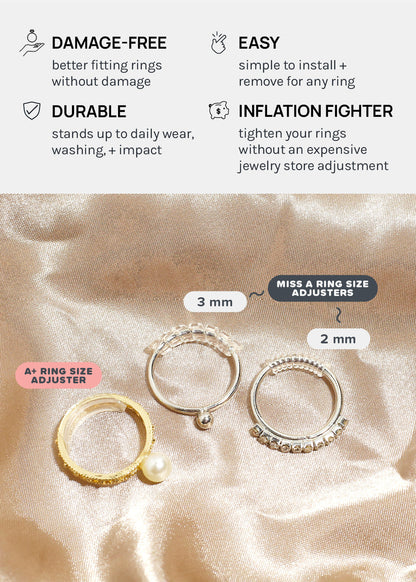 Miss A Ring Size Adjusters