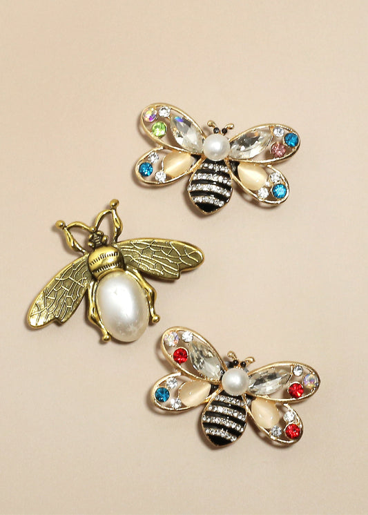 Miss A Luxe Decorative Charm - Bees