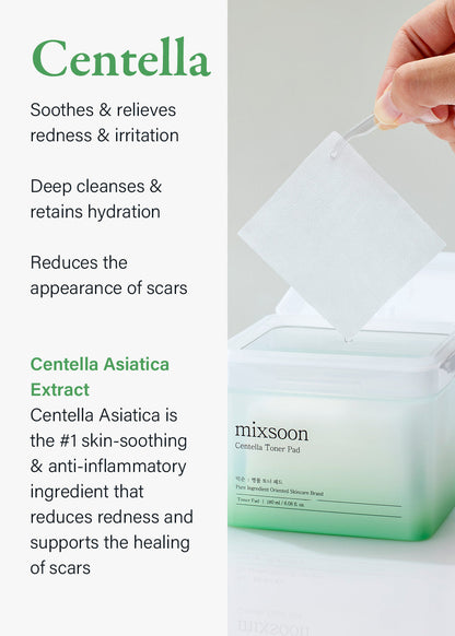 mixsoon Square Toner Pads