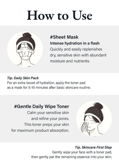 mixsoon Square Toner Pads