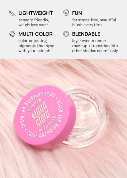AOA Mood Glow Color-Changing Gel Blush