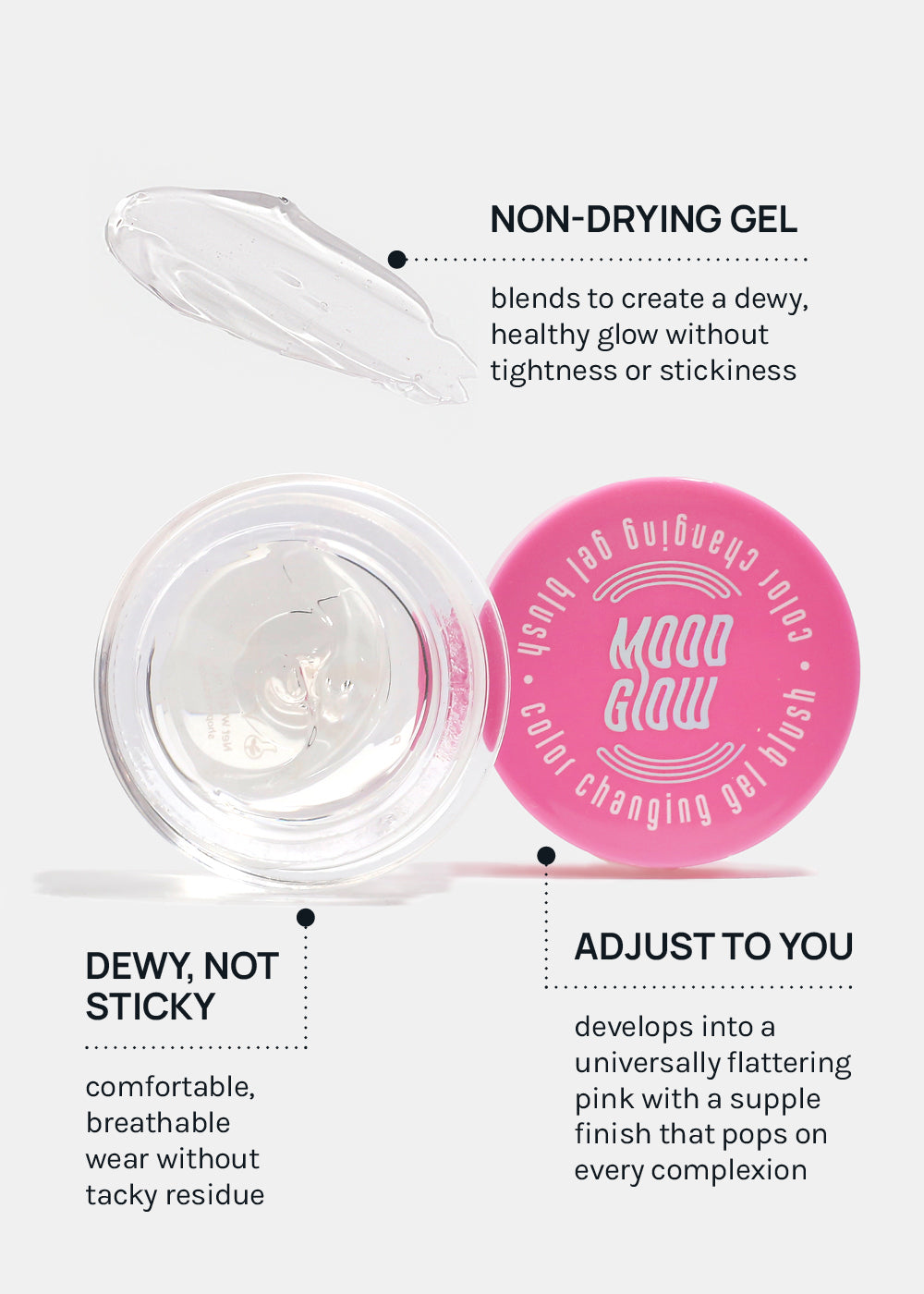 AOA Mood Glow Color-Changing Gel Blush