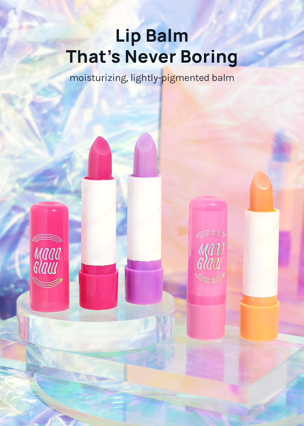 AOA Mood Glow Color-Changing Lip Balm