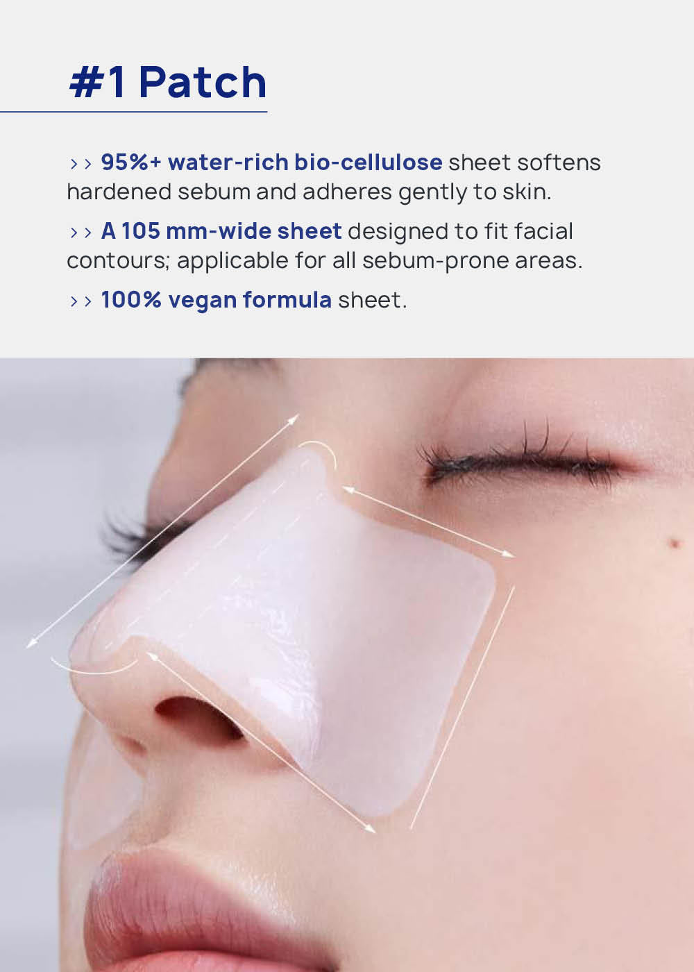 MEDIHEAL Blackhead Melting Clear Nose Patch